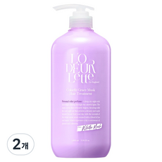 로더렛 인 잉글랜드 컬러핏 그레이스 머스크 자스민향 헤어 트리트먼트, 2개, 1L