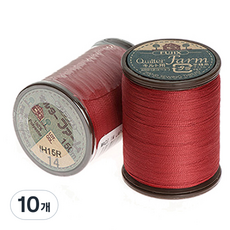 FUJIX Ltd. 富士克 Craft House絎縫線 2個, 14深紅色, 10個