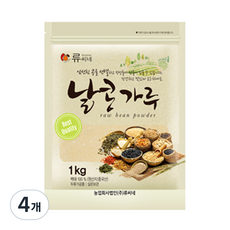 류씨네 수입산 날콩가루, 4개, 1kg