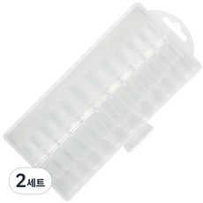 MEIBROWN 指甲延長半貼軟式人造指甲 M11049, 單一顏色, 2個