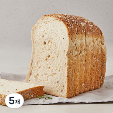 신라명과 인생곡물식빵, 420g, 5개
