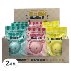 軟Q章魚造型棉花糖3種 x 3入組, 2套, 450g