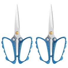 MEO 컬러 나비 가위, 블루, 2개