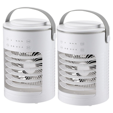 Well Life 悅生活 Best buy 桌面專用水冷冰鋒扇 2個, 單一商品, 白色