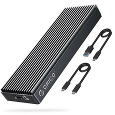 ORICO 奧睿科 USB3.2 NVMe M2 SSD 鋁合金外接盒 M2PAC3-G20, 單一商品, 1個