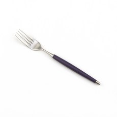 Bogen Le Bien 緞面餐具 沙拉叉, 1個, 紫羅蘭色