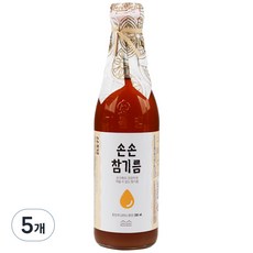 손손 참기름, 350ml, 5개