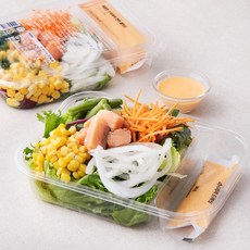 스윗밸런스 매콤한 스리라차 연어 샐러드, 185g, 2개