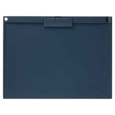 KOKUYO 國譽 薄型靜音板夾 A4 ABS樹膠, 深藍色, 1個