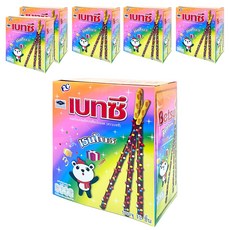 日日旺 Betsu 彩虹可可棒餅,192g,6盒,酥脆餅乾棒搭配濃郁可可