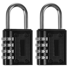 comet 黑色四位數密碼掛鎖, 2個