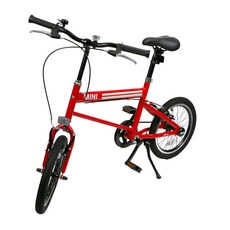 라스타 미니 벨로 바이크 40.64cm RSZ1603 90% 조립배송, 레드, 124cm, 1개