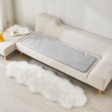 Noopza 狗狗貓咪碳纖維電熱墊 HN-2003, 超特大型(50X155cm), 淺灰色