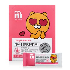 Myni 迷你膠原蛋白棒, 25g, 12入
