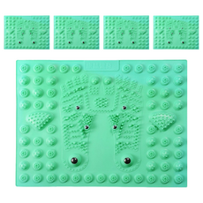 腳底按摩墊, 5個, 綠色