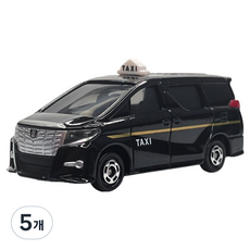 TOMICA Tia Tzu Korea亞洲54 Toyota Alphard計程車玩具, 5個