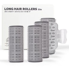 光澤和發光的劉海長髮捲發, 單色, 4入