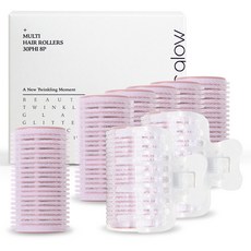 gloss&glow 髮卷組, 單色, 8個