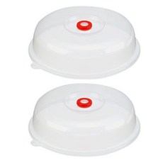 inomata 日本製微波蓋, 混色, 直徑23cm, 2組