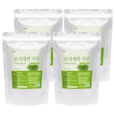갑당약초 보리새싹가루, 4개, 300g