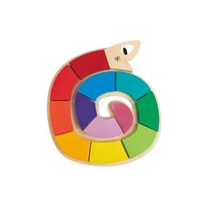 tender leaf 樂樂蛇彩虹拼圖, 1組, 12塊, TL8420