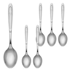 MIKA HOUSE 橘之屋 幸運草大餐匙, Silver, 1組