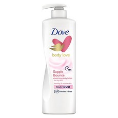 Dove 多芬 Body Love系列 柔嫩彈力身體乳液 400ml - 適合乾燥肌膚, 1瓶