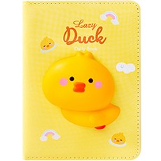 Ruby Coco柔軟可愛的迷你日記本 108*153mm, 鴨肉, 1個