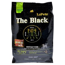 LaPetz 樂倍 幼齡犬黑酵母保健糧, 雞肉 + 秋刀魚 + 紅蘿蔔, 5kg, 1袋