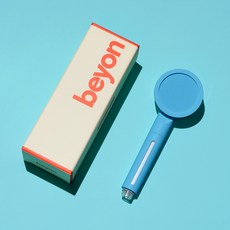 Beyon 濾芯蓮蓬頭, 1個, 天藍色