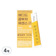 애디드 콤부차 에센스 레몬홍차 발효원액, 25ml, 7개입, 4개