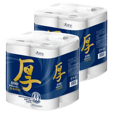 五月花 厚棒廚房紙巾, 60張, 8捲