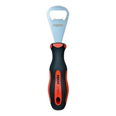 MXM TOOLS 經典開瓶器T1 開瓶口圓角, 1個, 銀色 + 黑色 + 橘色