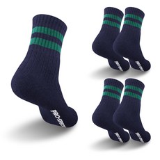 PRO-SPECS 男性運動中筒毛圈襪 M19, 海軍藍