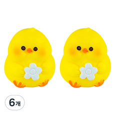 라벤티아 귀요미 병아리 장식품 타입1, 6개