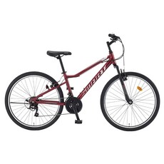 스마트 스펙트럼 MTB 알루미늄 림 브레이크 14.4kg, 다크레드, 1개