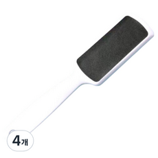 Ladelli 摩登足部去角質器 白色, 4個, 500g, 1入