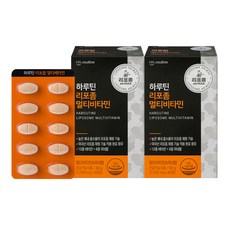 脂質體複合維生素, 60顆, 2個