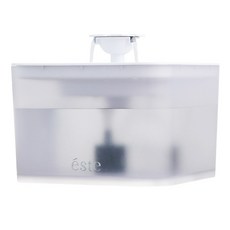 este 智能寵物低噪音自動飲水機 2.5L, PF013, 白色, 1個