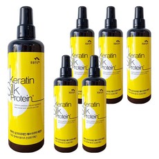꽃을든남자 케라틴 실크프로테인 헤어 아쿠아 에센스, 300ml, 6개