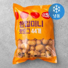 식자재왕 미니핫도그 (냉동), 1kg, 1개입, 1개