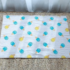 화모 리플 휴대용 방수패드, 아이스크림, 1개