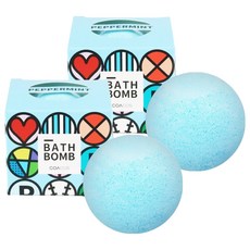 COACOS Kitsch-Cool薄荷香泡泡入浴球, 140g, 2個