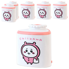 먼작귀 자동 연필깎이, 핑크, 6개