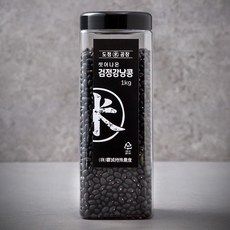 도정공장 검정강낭콩, 1kg, 1통