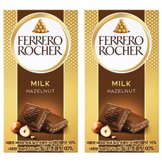 FERRERO ROCHER 金莎 金莎榛果碎牛奶巧克力片, 2盒, 90g