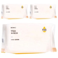 HOLA 和樂家居 REAL濕式衛生紙, 3包, 1組