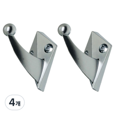 LIVINGiF 大象單孔衣架, 灰色, 4個