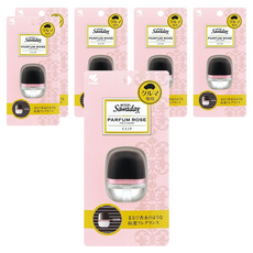 小林製藥 Sawaday 車用夾式芳香劑 - Parfum Rose, 花果香, 6個