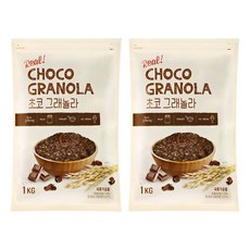 DONGSUH 東西食品 巧克力口味格蘭諾拉麥片, 1kg, 2個